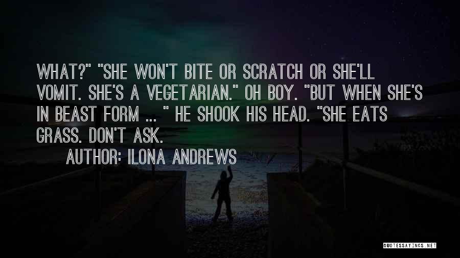 Oh Boy Quotes By Ilona Andrews