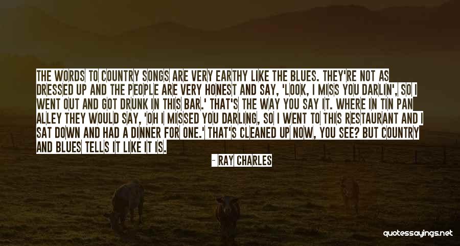 Oh But Darling Quotes By Ray Charles