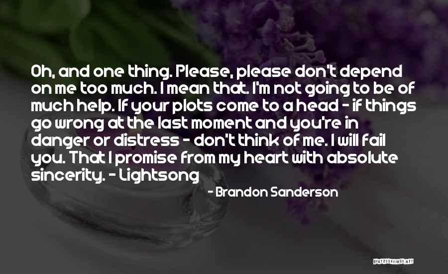 Oh Come On Quotes By Brandon Sanderson Oh Come On Quotes By Brandon Sanderson