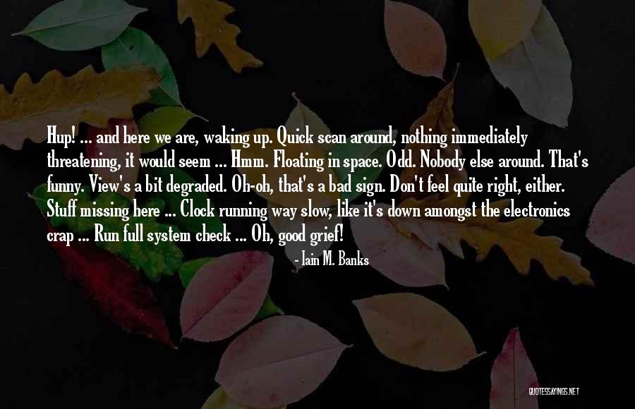 Oh Crap Quotes By Iain M. Banks