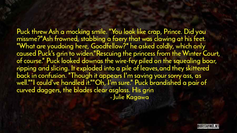 Oh Crap Quotes By Julie Kagawa