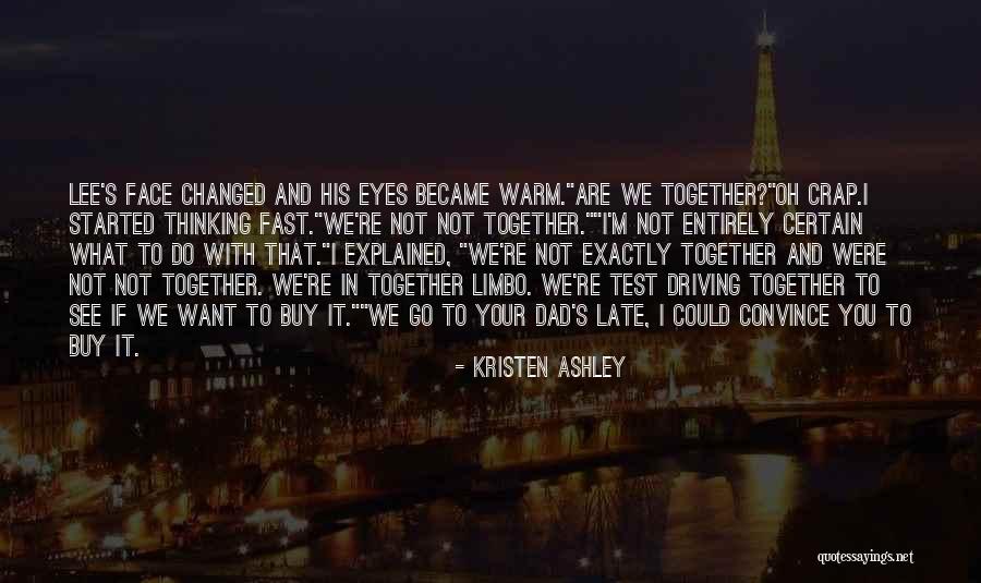Oh Crap Quotes By Kristen Ashley
