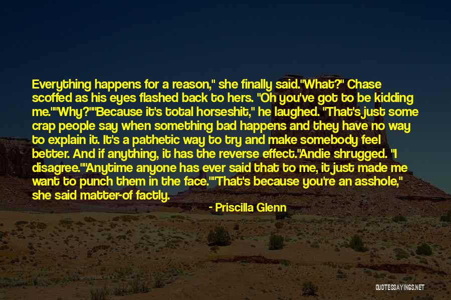 Oh Crap Quotes By Priscilla Glenn