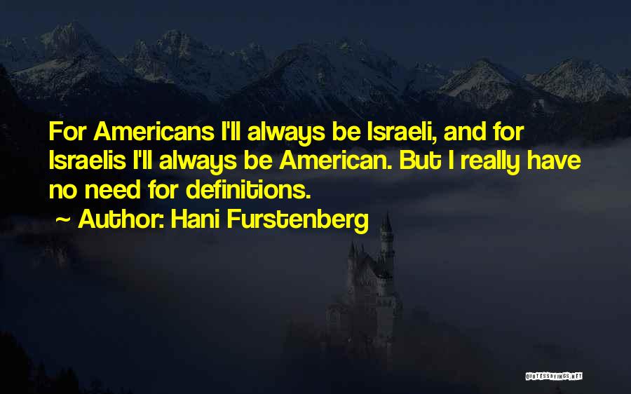 Oh Hani Quotes By Hani Furstenberg