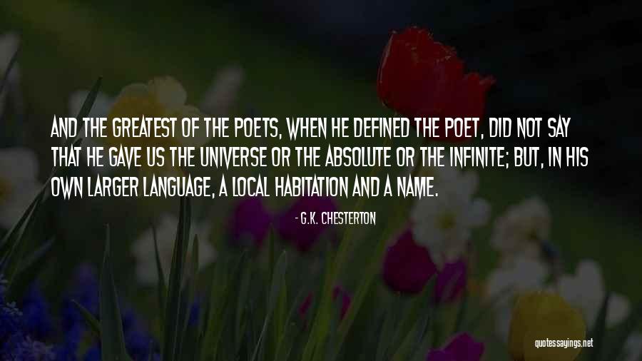 Oh The Infinite Universe Quotes By G.K. Chesterton Oh The Infinite Universe Quotes By G.K. Chesterton
