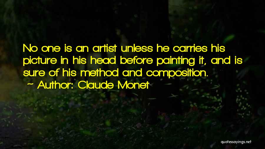 Oh Well Picture Quotes By Claude Monet