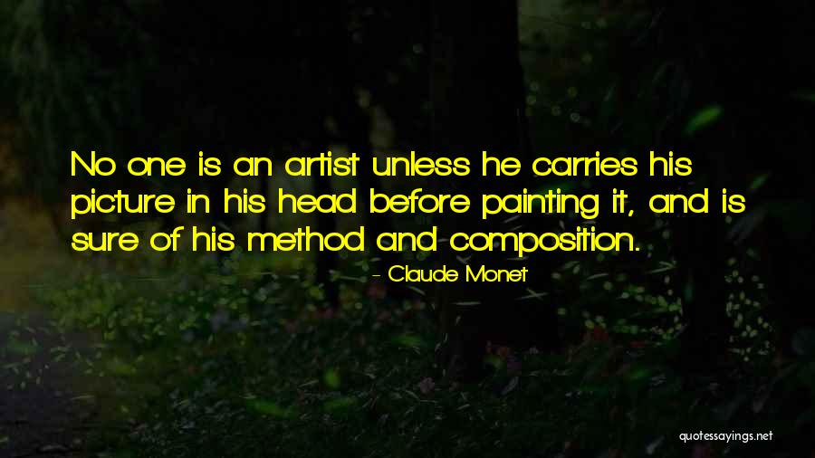 Oh Well Picture Quotes By Claude Monet