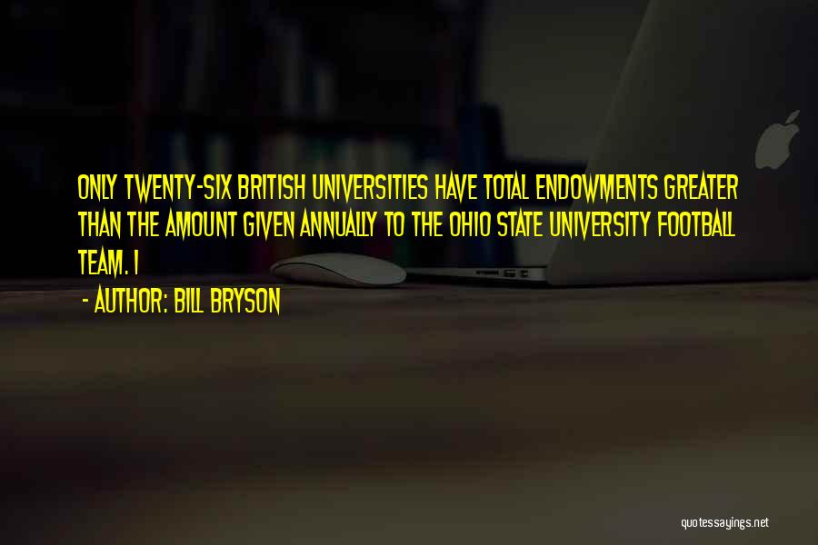 Ohio State Quotes By Bill Bryson