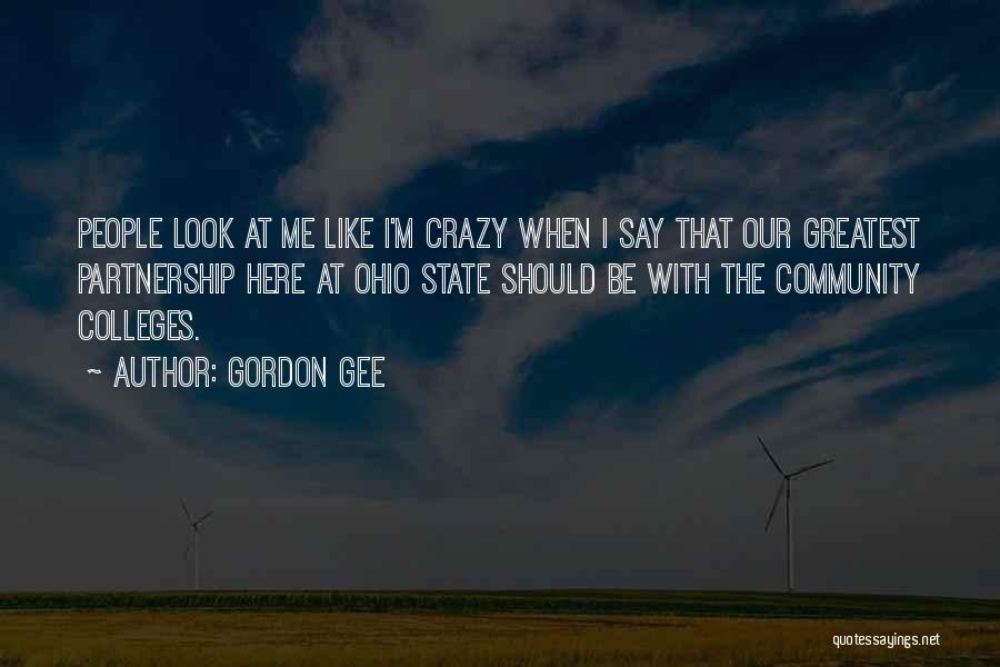 Ohio State Quotes By Gordon Gee