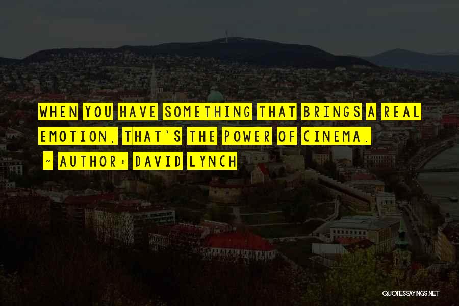 Ohrenschmalz Quotes By David Lynch