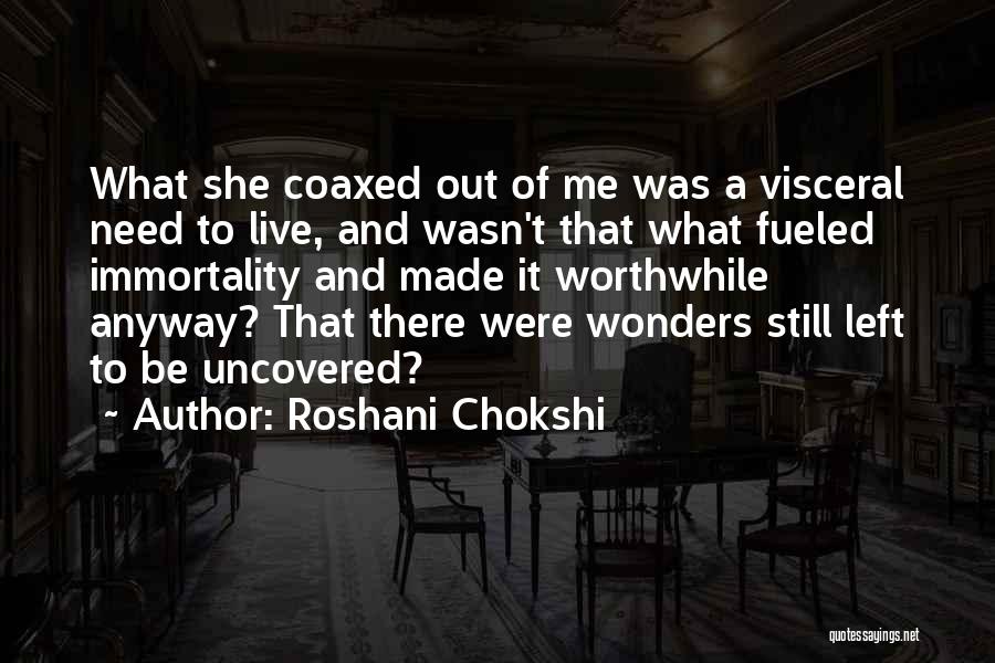 Ohrenschmalz Quotes By Roshani Chokshi