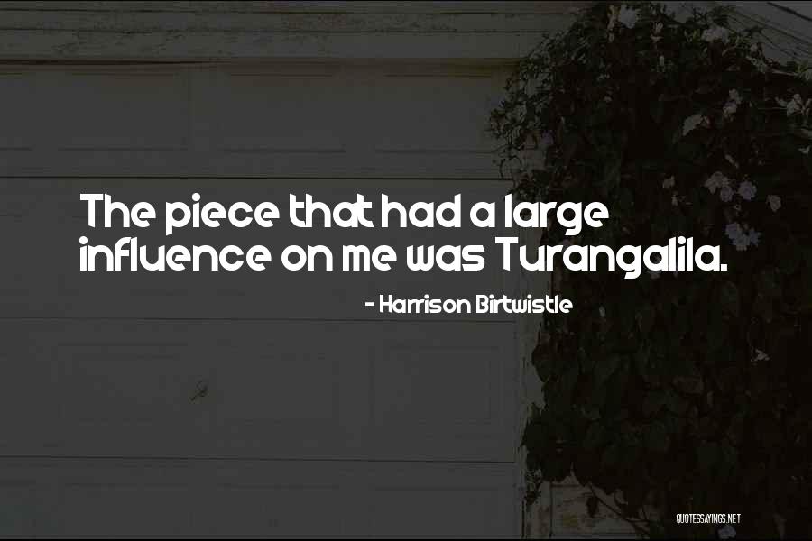 Ohwada Miho Quotes By Harrison Birtwistle Ohwada Miho Quotes By Harrison Birtwistle