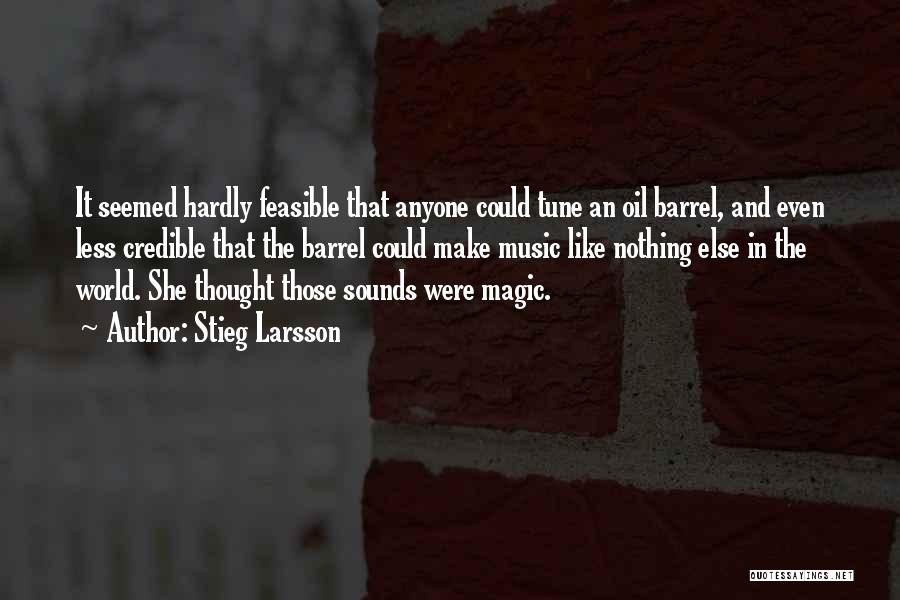 Oil Barrel Quotes By Stieg Larsson