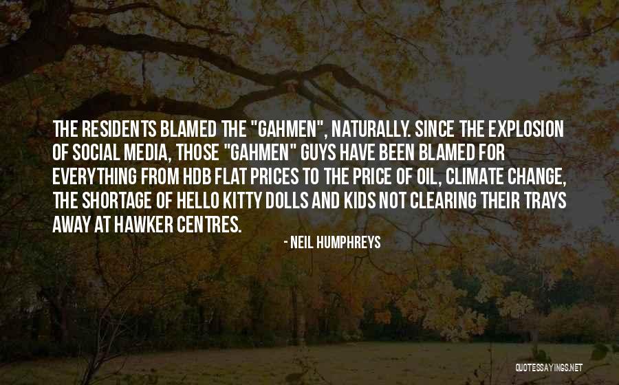 Oil Change Quotes By Neil Humphreys