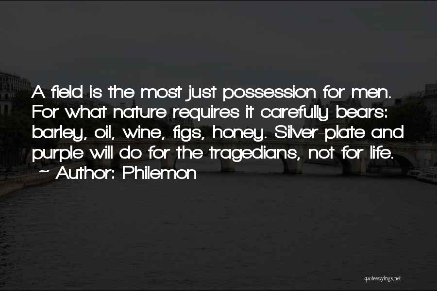 Oil Field Quotes By Philemon