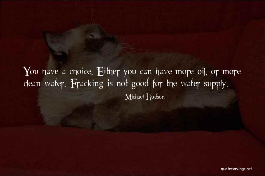 Oil Fracking Quotes By Michael Hudson