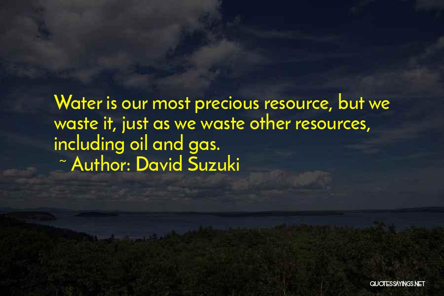 Oil & Gas Quotes By David Suzuki