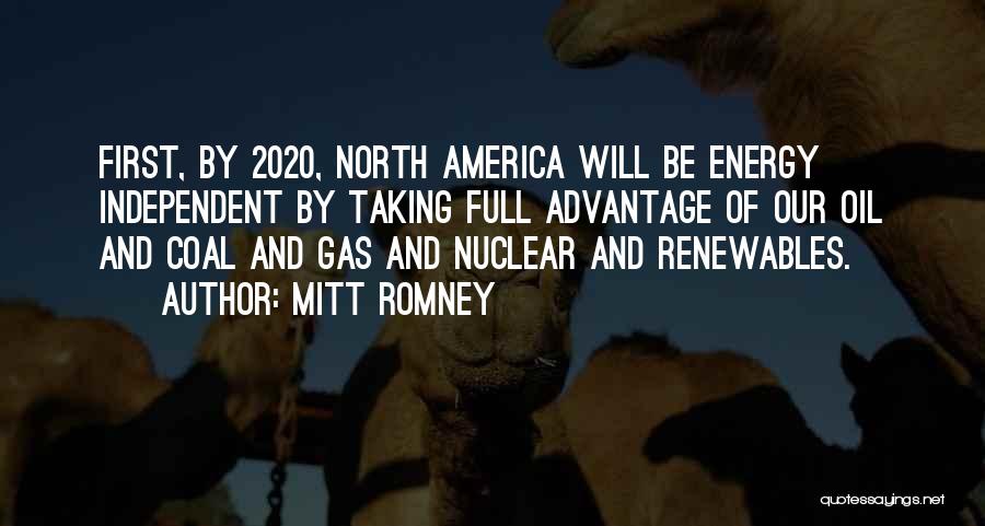 Oil & Gas Quotes By Mitt Romney