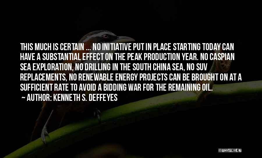 Oil Production Quotes By Kenneth S. Deffeyes
