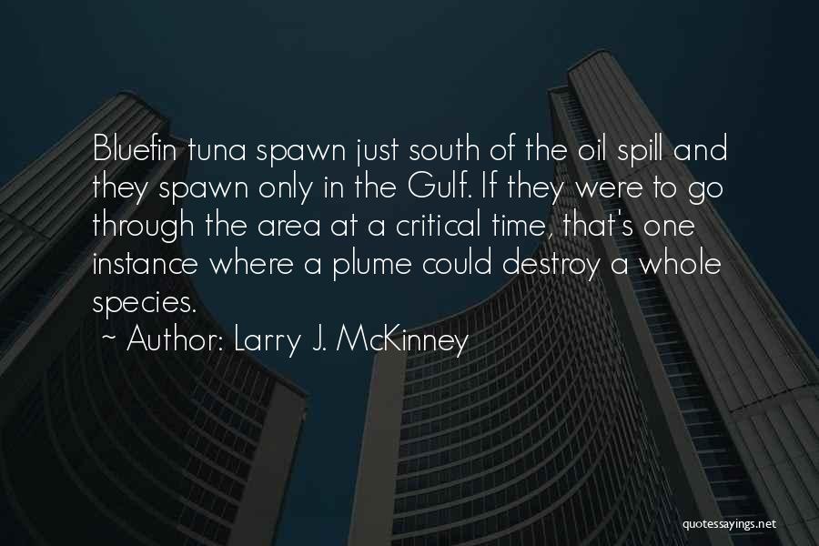 Oil Spill Quotes By Larry J. McKinney