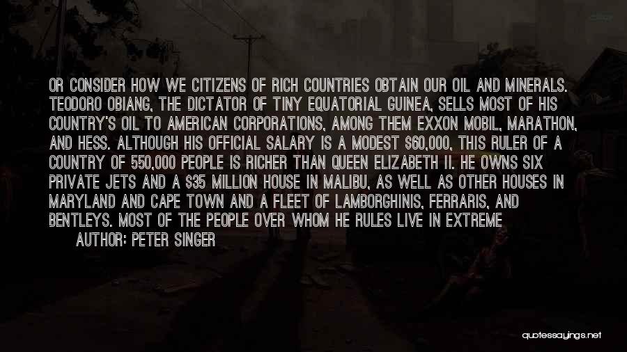 Oil Well Quotes By Peter Singer Oil Well Quotes By Peter Singer