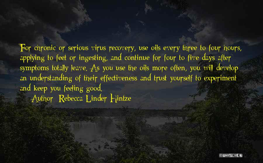 Oils Quotes By Rebecca Linder Hintze
