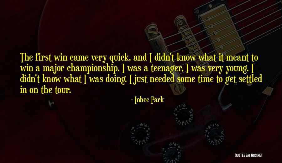 Ojou To Banken Kun Quotes By Inbee Park Ojou To Banken Kun Quotes By Inbee Park