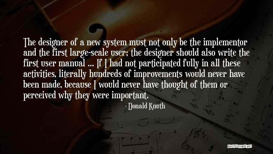 Okabayashi Space Quotes By Donald Knuth Okabayashi Space Quotes By Donald Knuth