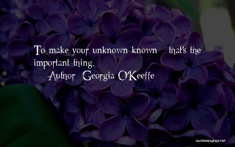 O'keeffe Quotes By Georgia O'Keeffe