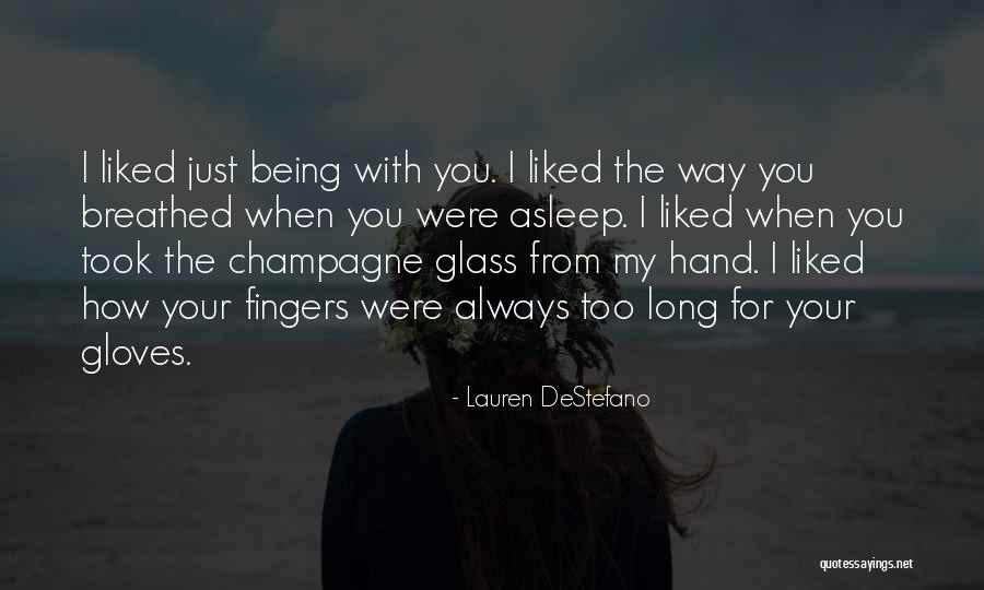 Okello Dunkley Quotes By Lauren DeStefano Okello Dunkley Quotes By Lauren DeStefano