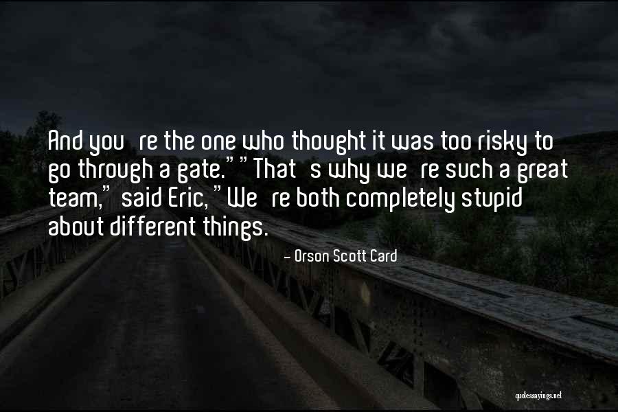 Okerlund Leavitt Quotes By Orson Scott Card Okerlund Leavitt Quotes By Orson Scott Card