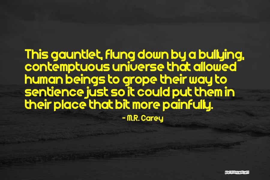 Okino Erabu Quotes By M.R. Carey Okino Erabu Quotes By M.R. Carey