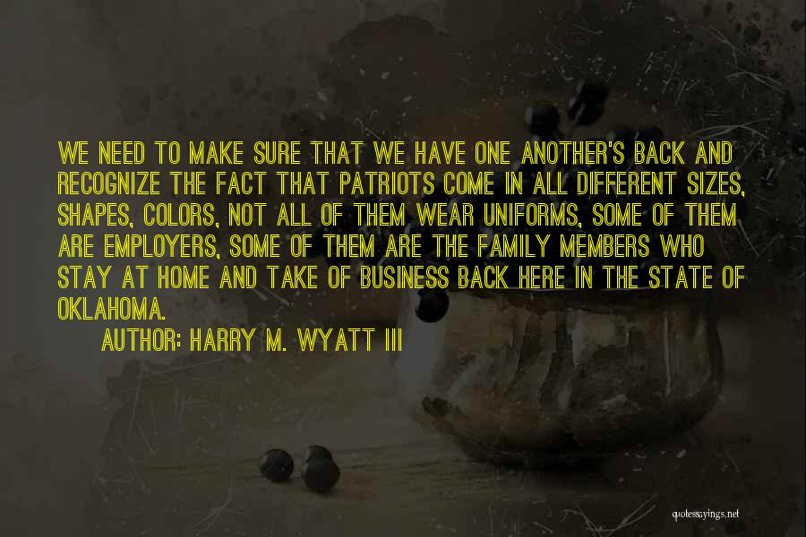 Oklahoma Quotes By Harry M. Wyatt III