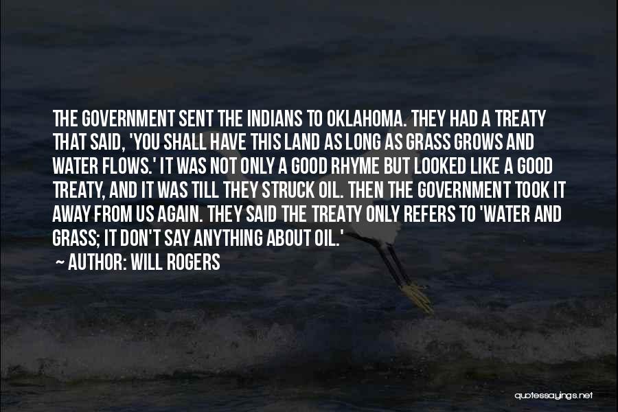 Oklahoma Quotes By Will Rogers