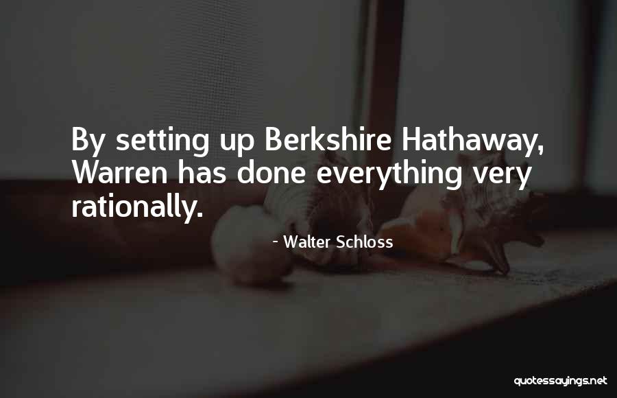 Okrecem Quotes By Walter Schloss Okrecem Quotes By Walter Schloss