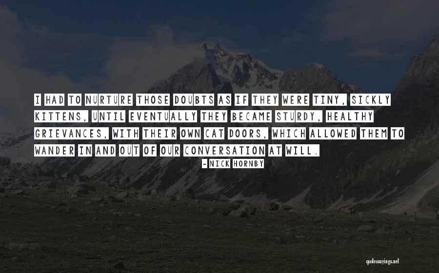 Okrutna Ljubav Quotes By Nick Hornby Okrutna Ljubav Quotes By Nick Hornby