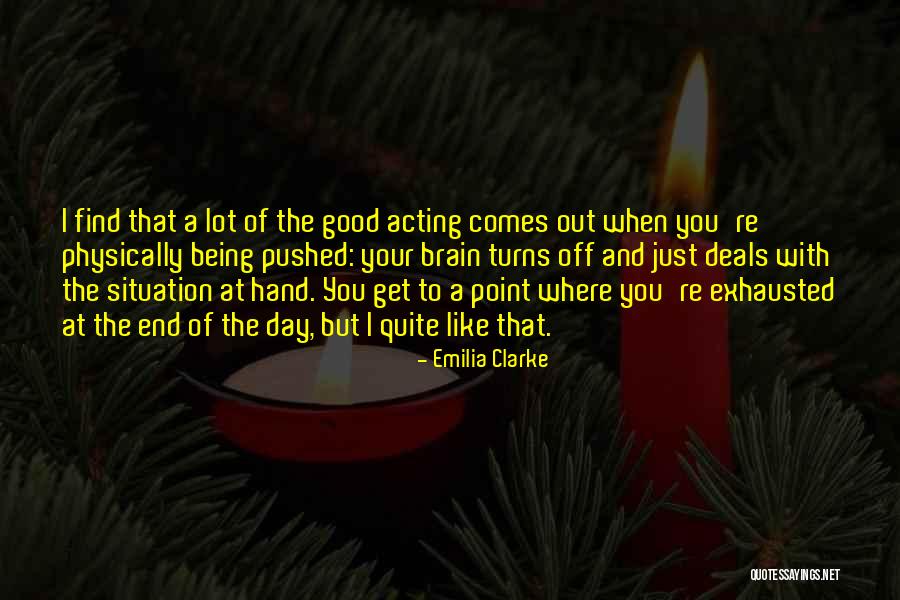 Olabayo Johnson Quotes By Emilia Clarke Olabayo Johnson Quotes By Emilia Clarke