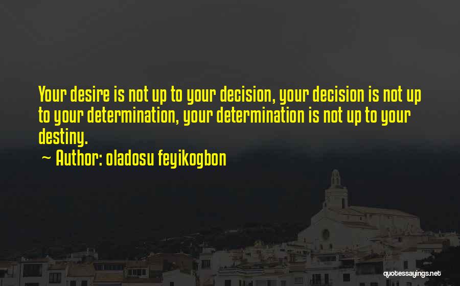 Oladosu Feyikogbon Quotes 1395604