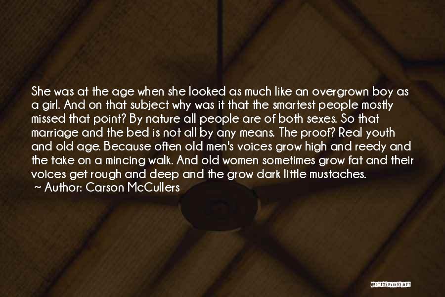 Old Age And Marriage Quotes By Carson McCullers