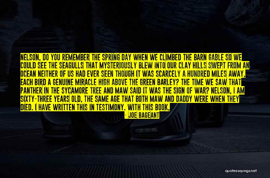 Old Age And Memory Quotes By Joe Bageant Old Age And Memory Quotes By Joe Bageant