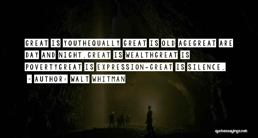 Old Age And Youth Quotes By Walt Whitman