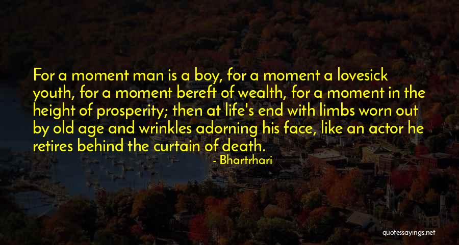 Old Age Life Quotes By Bhartrhari Old Age Life Quotes By Bhartrhari