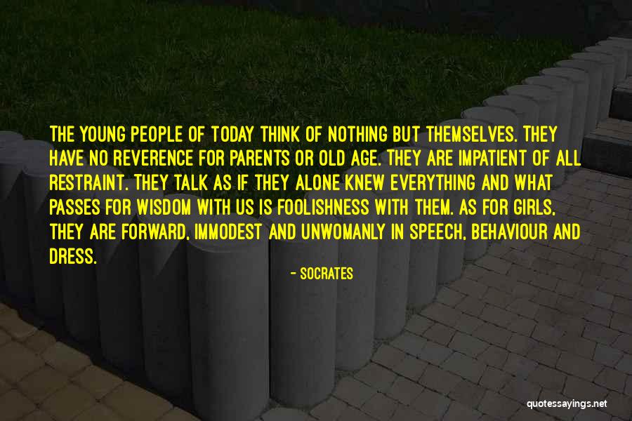 Old Age Parents Quotes By Socrates