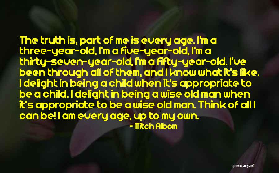 Old Age Quotes By Mitch Albom