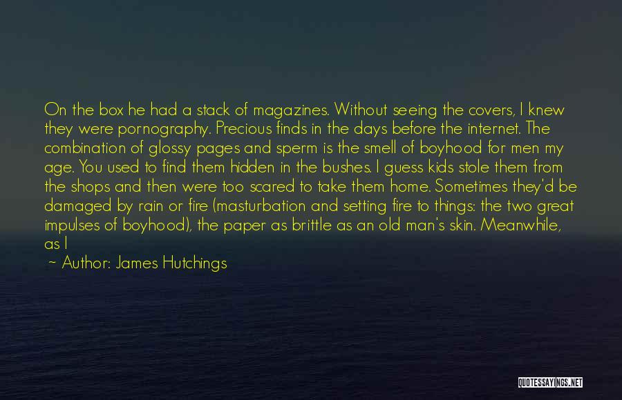 Old Age Romance Quotes By James Hutchings