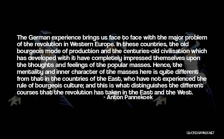 Old And Experienced Quotes By Anton Pannekoek Old And Experienced Quotes By Anton Pannekoek