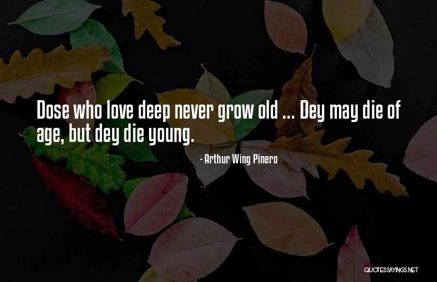 Old And Young Love Quotes By Arthur Wing Pinero Old And Young Love Quotes By Arthur Wing Pinero
