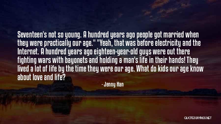 Old And Young Love Quotes By Jenny Han Old And Young Love Quotes By Jenny Han