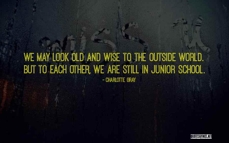 Old Brother Quotes By Charlotte Gray Old Brother Quotes By Charlotte Gray