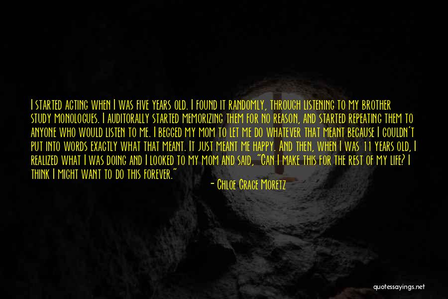 Old Brother Quotes By Chloe Grace Moretz Old Brother Quotes By Chloe Grace Moretz